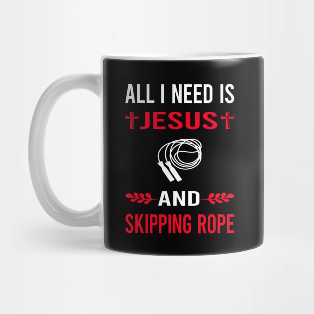 I Need Jesus And Skipping rope by Bourguignon Aror